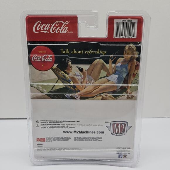 M2 MACHINES COCA COLA 1957 DODGE CUSTOM ROYAL LANCER - Picture 6 of 6